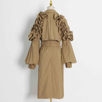 Elegant High Grade Windbreaker for Women Jacket MUNSIEUR
