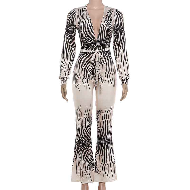 Off-Shoulder High Waist Jumpsuit
