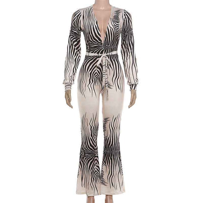Off-Shoulder High Waist Jumpsuit