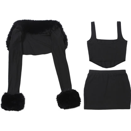 Sheath Skirt Set Three Piece