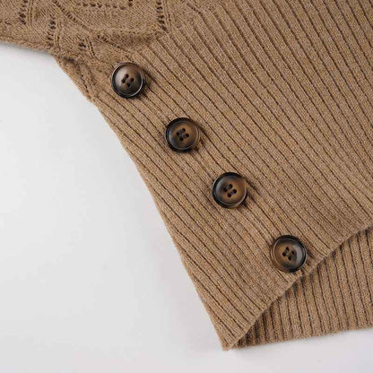 Retro Fitted Waist Sweater