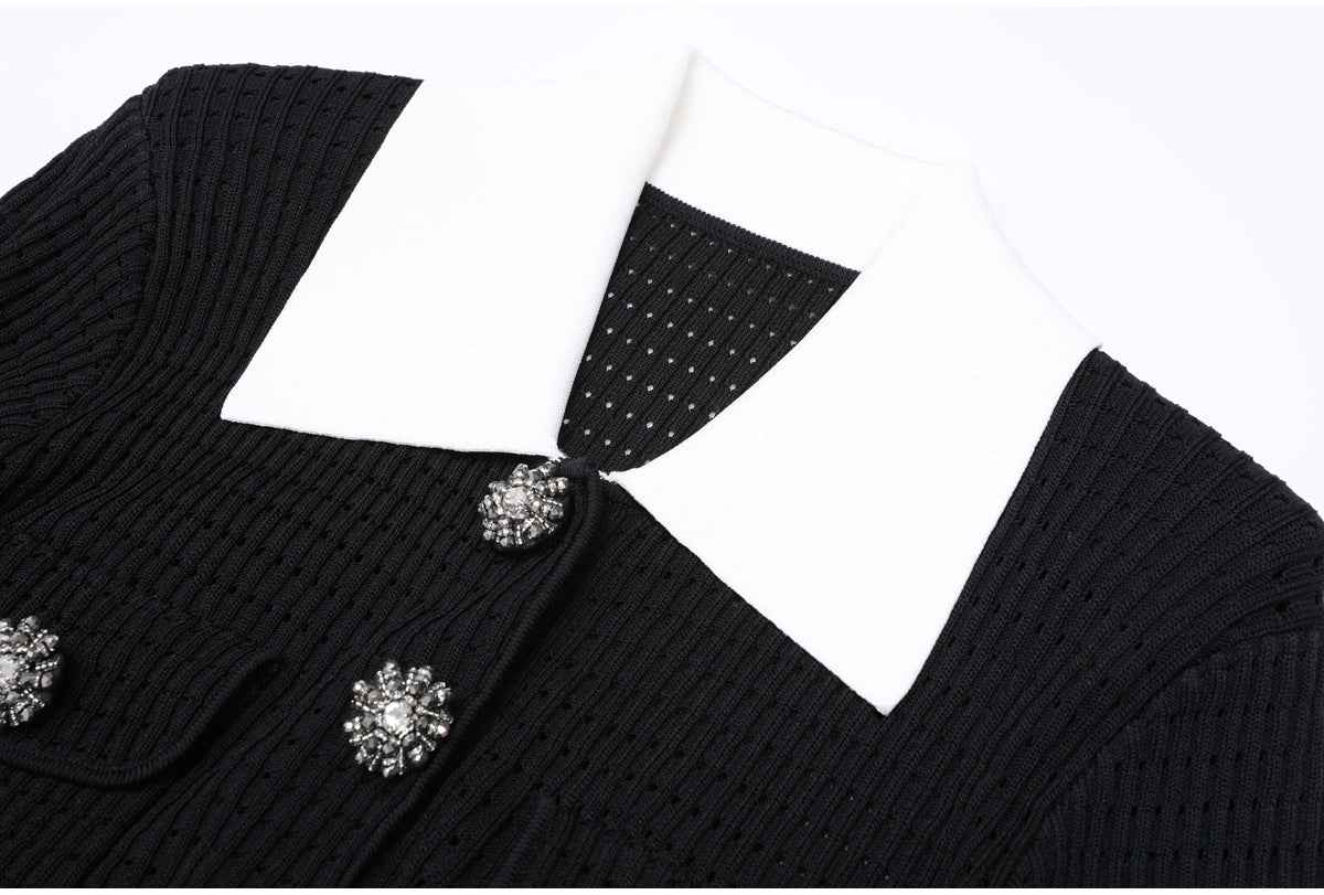 Knitted All Matching Women's Top Cardigan Sweater