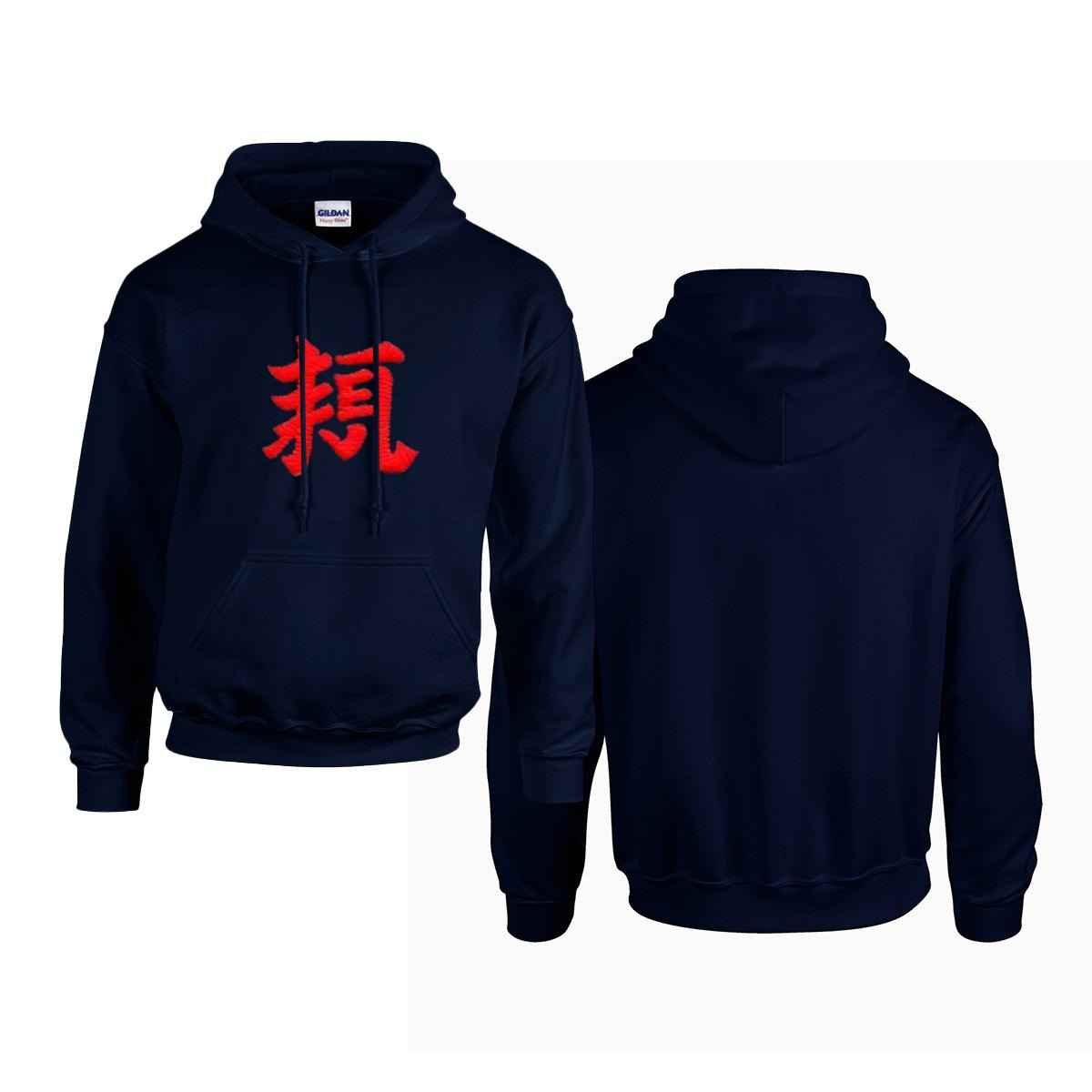 MUNSIEUR Men's Hoodie "The M" Printed in USA |Gildan 18500 Double DTF