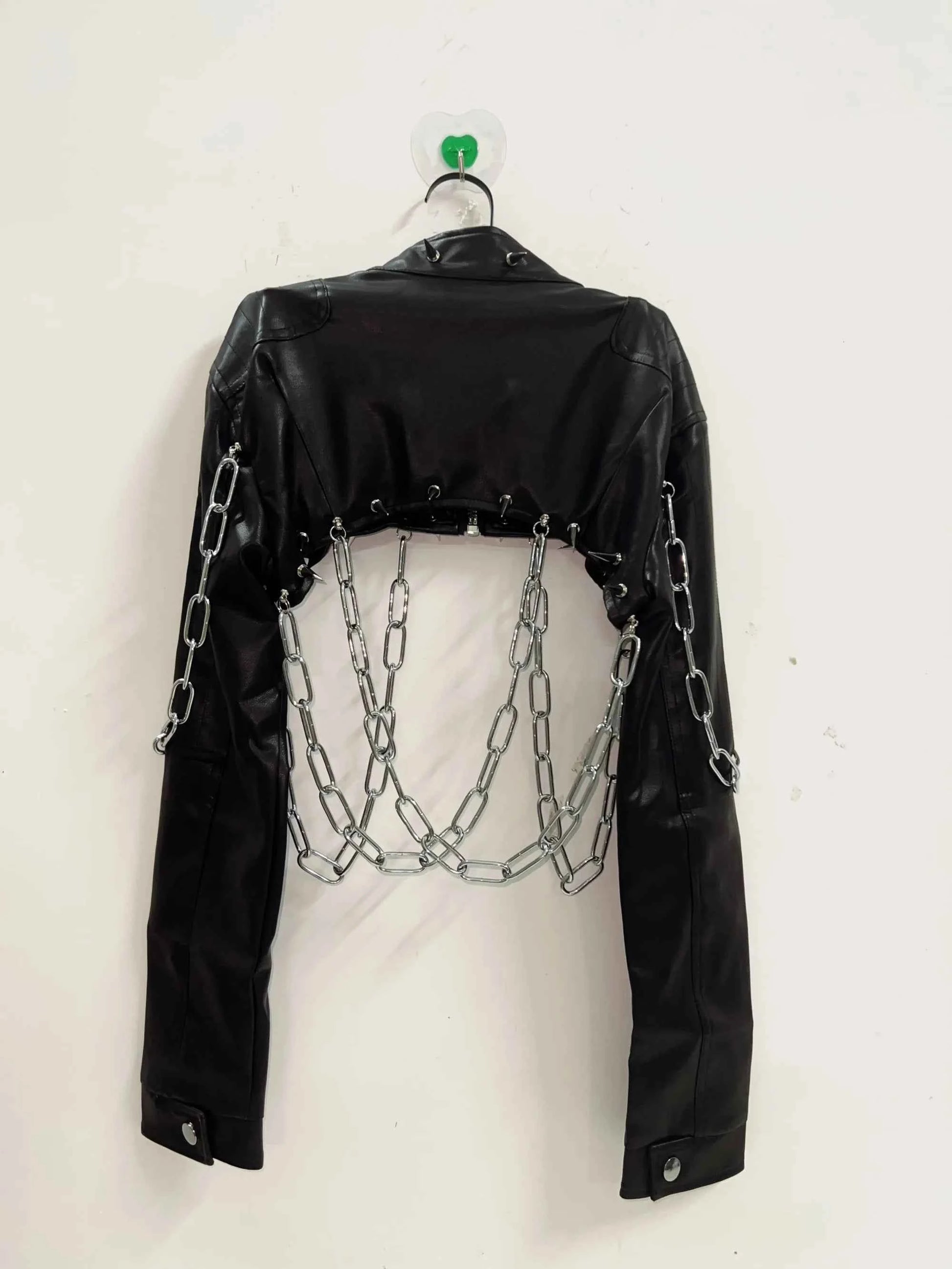 Rivets Jacket  vintage Jacket Punk Jacket y2k   Jacket y2k fashion Gothic Jacket harajuku fashion Cross Jacket Skull  Jacket