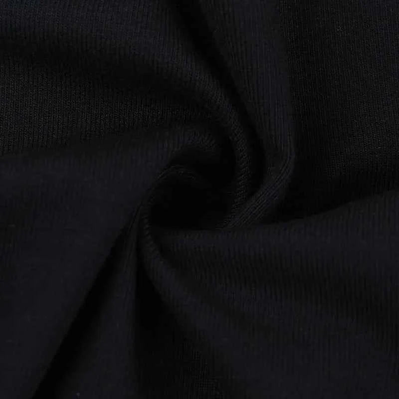 Goth Dark Punk Rivet Sexy Long Sleeve T-shirt