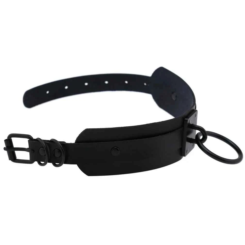 Punk Black O-Round Metal Leather Choker Collar Goth Fashion Necklaces 2025 Women Girls Rock Harajuku Emo Gothic Jewelry