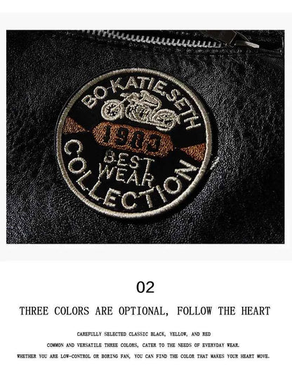 2023 Leather Jacket Men Winter Fleece Motorcycle Faux Leather Jacket Removable Fur Collar Windbreaker Ropa De Hombre Slim Coat