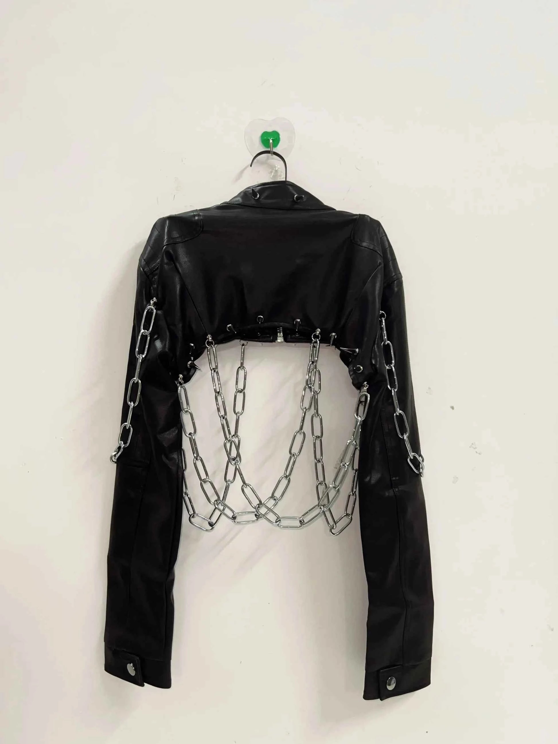 Rivets Jacket  vintage Jacket Punk Jacket y2k   Jacket y2k fashion Gothic Jacket harajuku fashion Cross Jacket Skull  Jacket