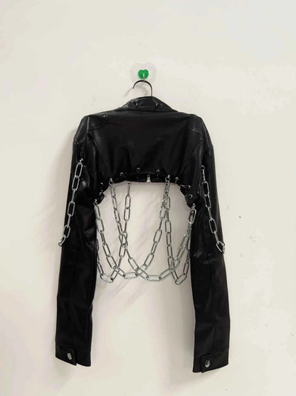 Rivets Jacket  vintage Jacket Punk Jacket y2k   Jacket y2k fashion Gothic Jacket harajuku fashion Cross Jacket Skull  Jacket