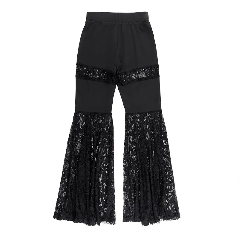 Gothic Crop Top T-Shirt for Women Sexy Fishnet Backless Steampunk