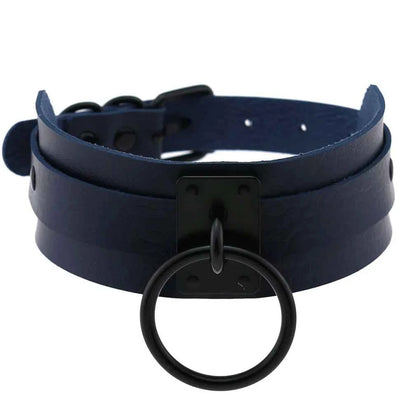 Punk Black O-Round Metal Leather Choker Collar Goth Fashion Necklaces 2025 Women Girls Rock Harajuku Emo Gothic Jewelry