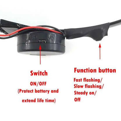 Cyberpunk Futuristic Luminous Cosplay Glasses Rave Cyber light up Goggles LED glowing glasses for man women dance show props