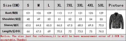 Men PU Leather Jacket Motorcycle Fashion Slim Fit Leather Coat