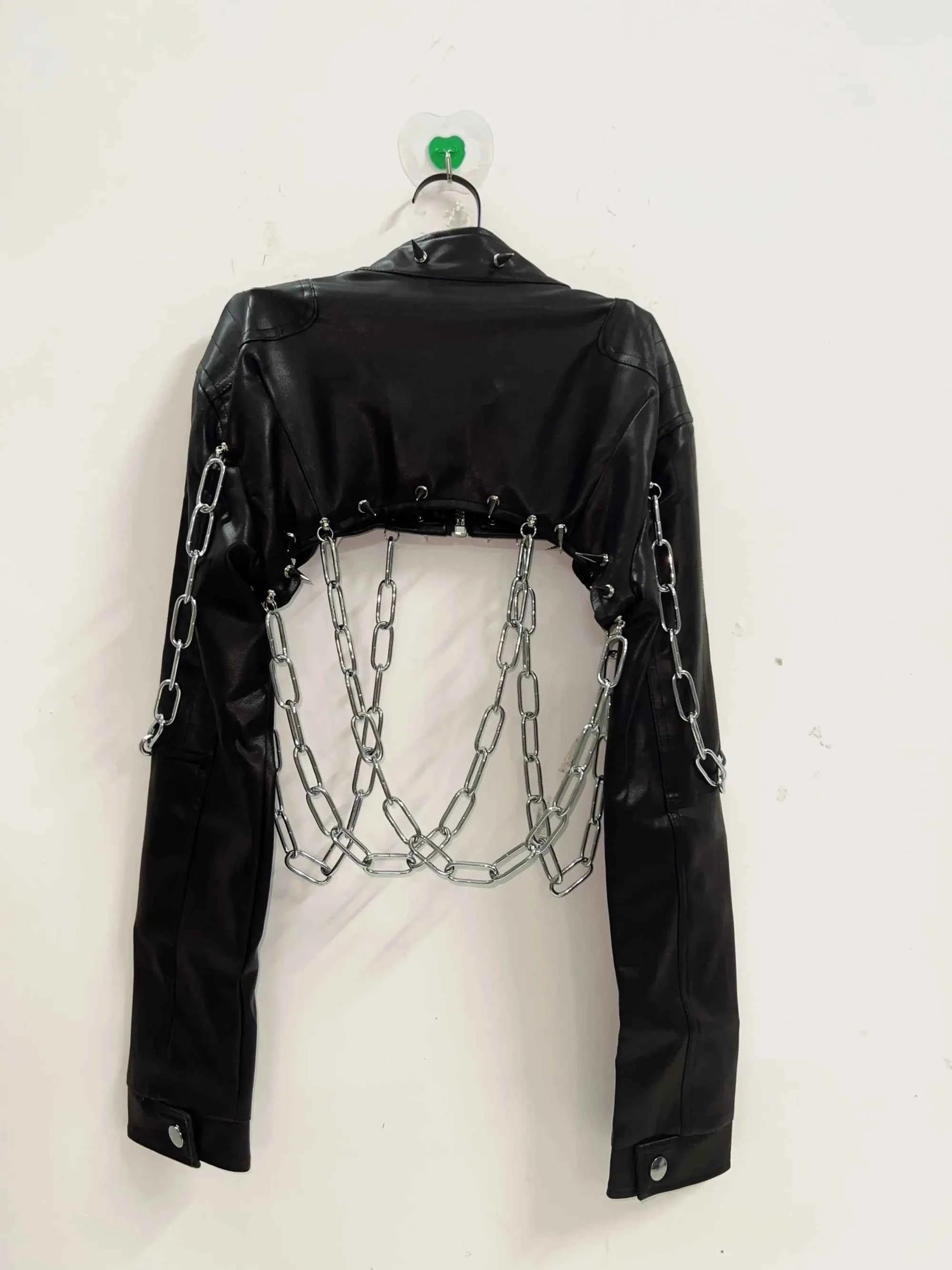 Rivets Jacket  vintage Jacket Punk Jacket y2k   Jacket y2k fashion Gothic Jacket harajuku fashion Cross Jacket Skull  Jacket