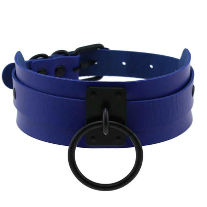 Punk Black O-Round Metal Leather Choker Collar Goth Fashion Necklaces 2025 Women Girls Rock Harajuku Emo Gothic Jewelry