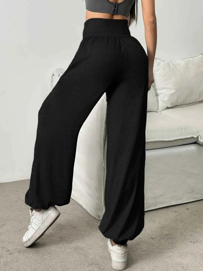 High Waist Women's Leggings Lantern Pants Cuffed Pants Comfortable And Breathable Dance Pant Gym Fitness Jeggings