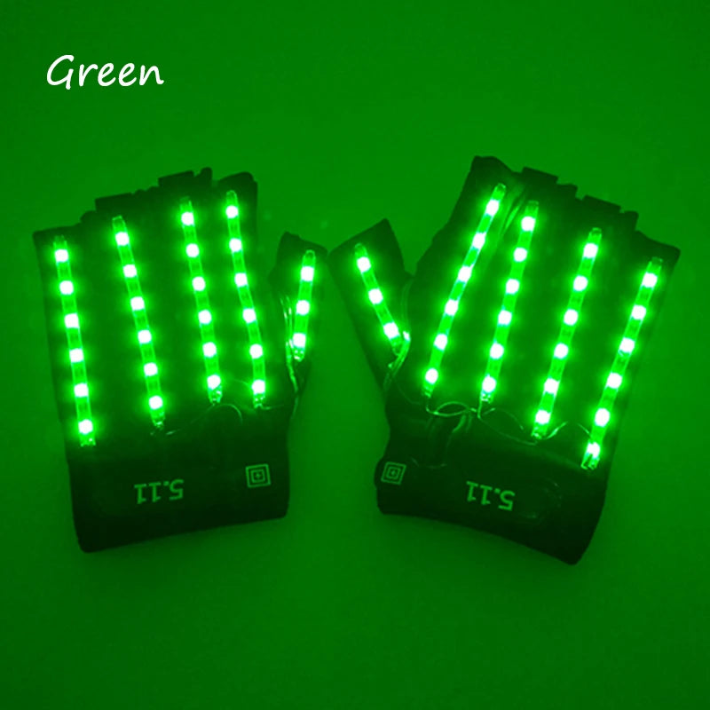 Cyberpunk Futuristic Luminous Rave Goggles LED glowing glasses Accessories