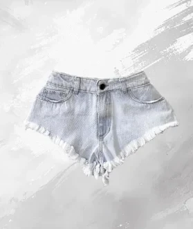 2026 Europe and America Style Hip Hop Style Splicing Fur Collar Mini Denim Shorts Womens Y2k Personality Popular Sexy Shorts