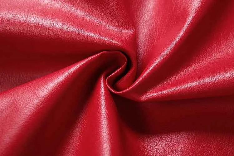 Weird Puss Luxury Crop Jacket Women PU Fall Wild Deep V-Neck Elegant Belt Buckle Zip Full Sleeve Streetwear Office Classic Coat