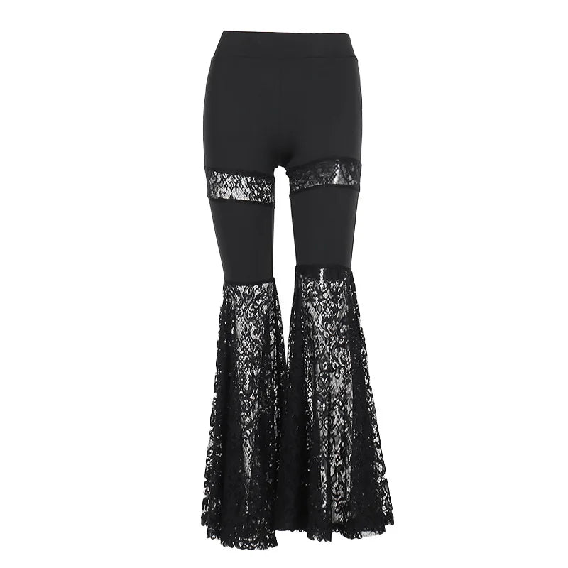 Gothic Crop Top T-Shirt for Women Sexy Fishnet Backless Steampunk