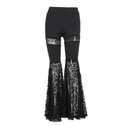 Gothic Crop Top T-Shirt for Women Sexy Fishnet Backless Steampunk