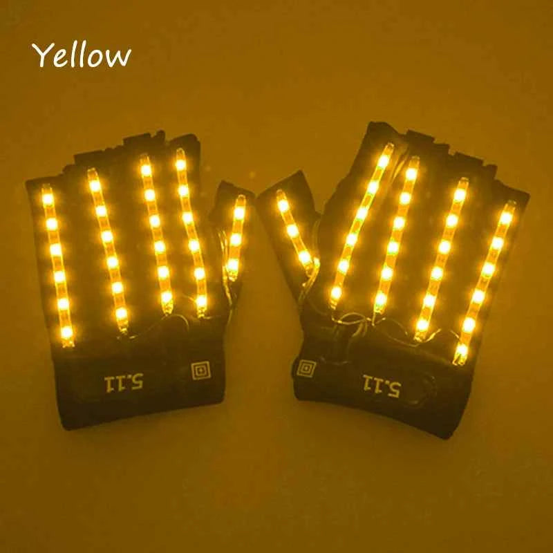 Cyberpunk Futuristic Luminous Cosplay Glasses Rave Cyber light up Goggles LED glowing glasses for man women dance show props