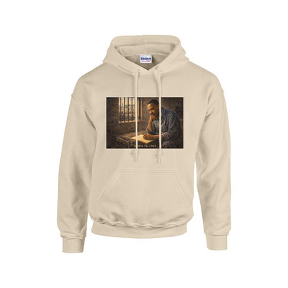 Men's MLK Hoodie "The Incarceration" - USA Printed Double Sided
