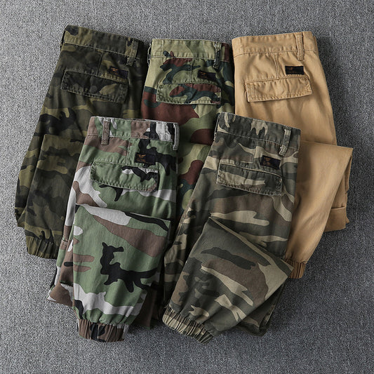 Men's Loose Sports Hard-wearing Camouflage Cargo Pants - Munsieur