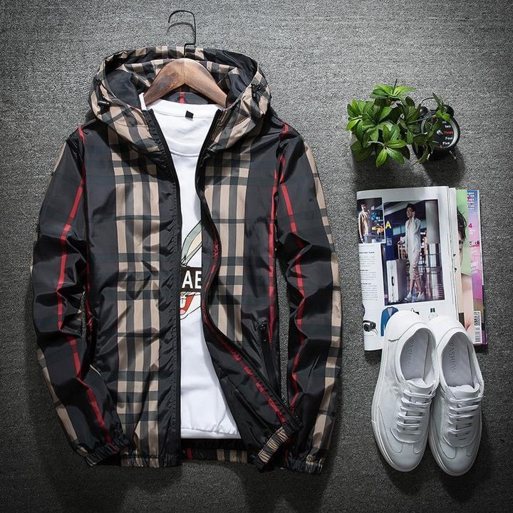 Men Fashion Brand Camouflage Coat Luminous Zipper MWJ011