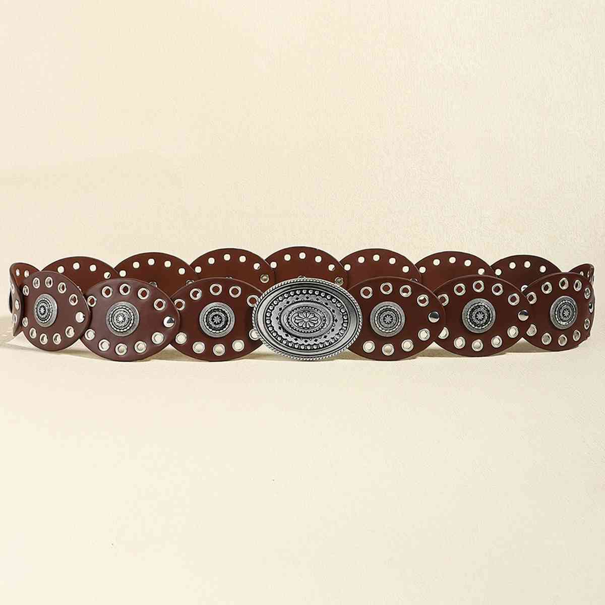 Oval PU Belt - Munsieur