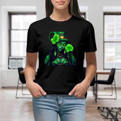 St. Patrick's Day Collection Leprechaun Mafia "Felicia" T-shirt