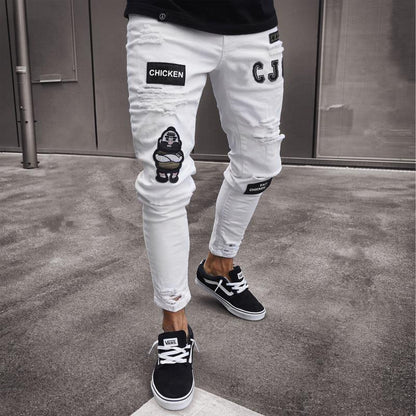 High-end Denim Men's Pants
