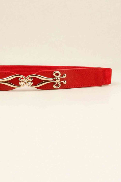 Alloy Buckle Elastic Belt - Munsieur