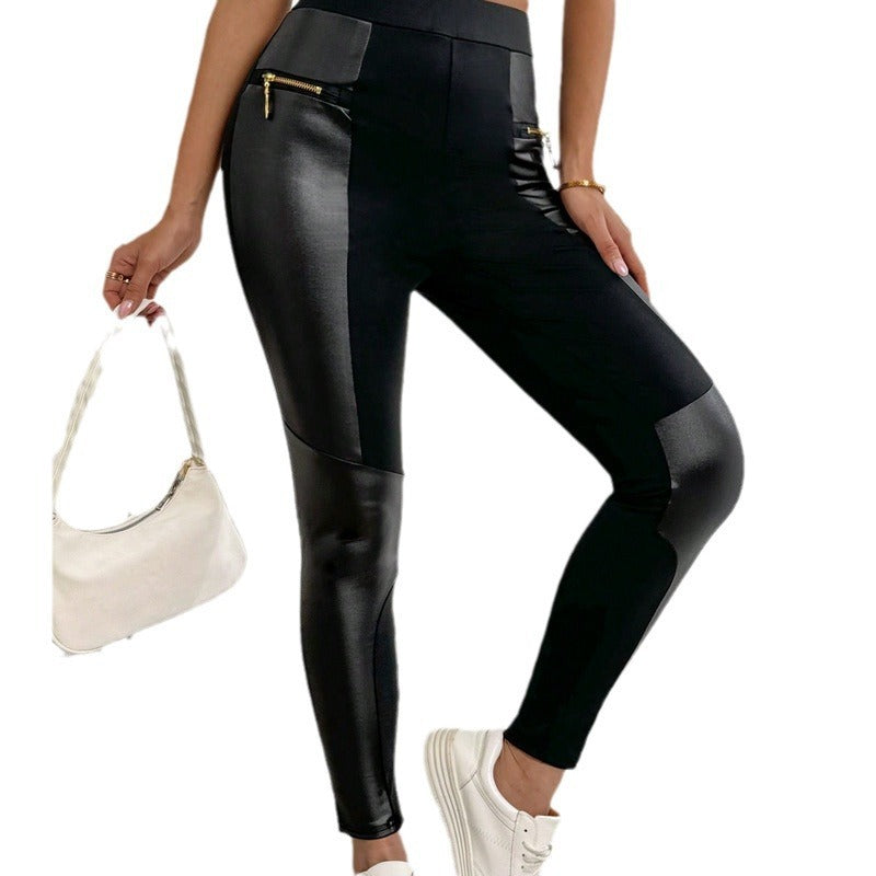 Black High Waist Stretch Feet Black Tight Pencil Magic Jeans