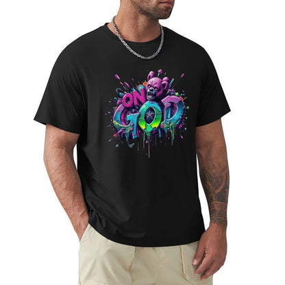 Men's Tee "On God" Streetwear Fashion Crown Co.👑
