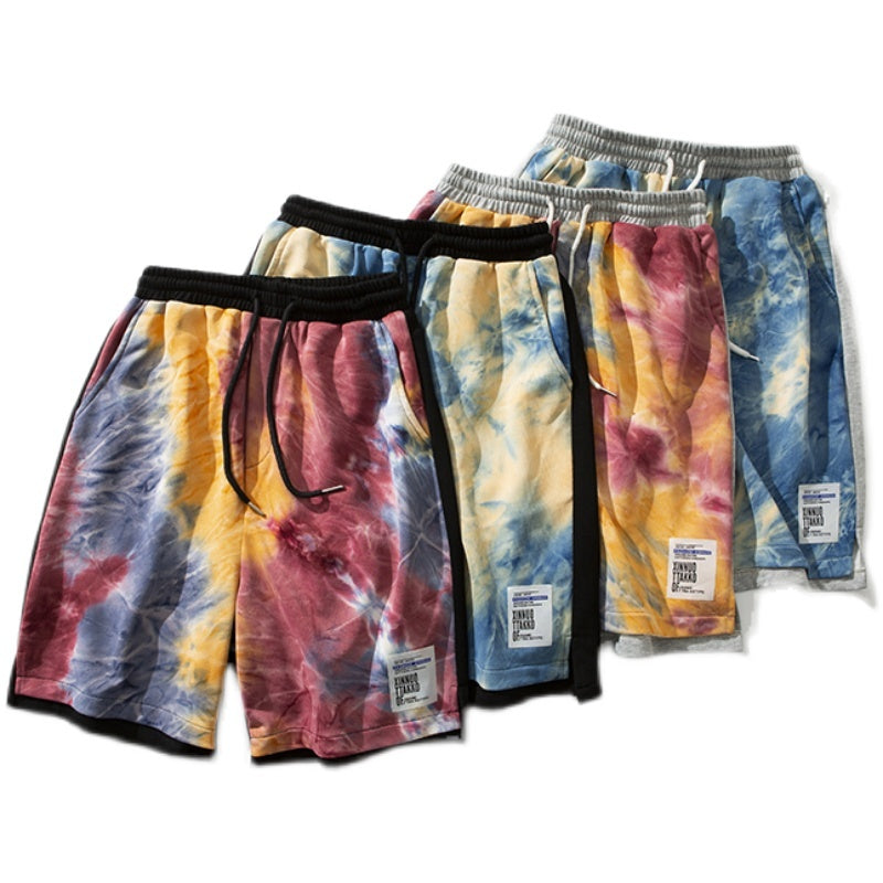 Summer New Shorts Men's Loose Print Trend