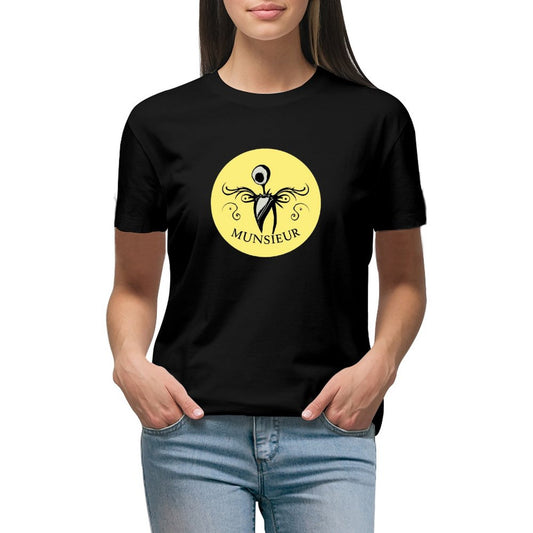 Women's Munsieur T-shirt Halloween Collection 'Grim" Designer Streetwear for Her