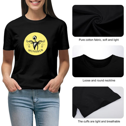 Women's Munsieur T-shirt Halloween Collection 'Grim" Designer Streetwear for Her