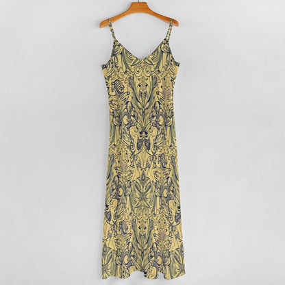 Munsieur Women's Flowy Bohemian Slip Dress