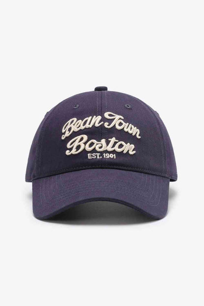 Embroidered Graphic Adjustable Baseball Cap - Munsieur