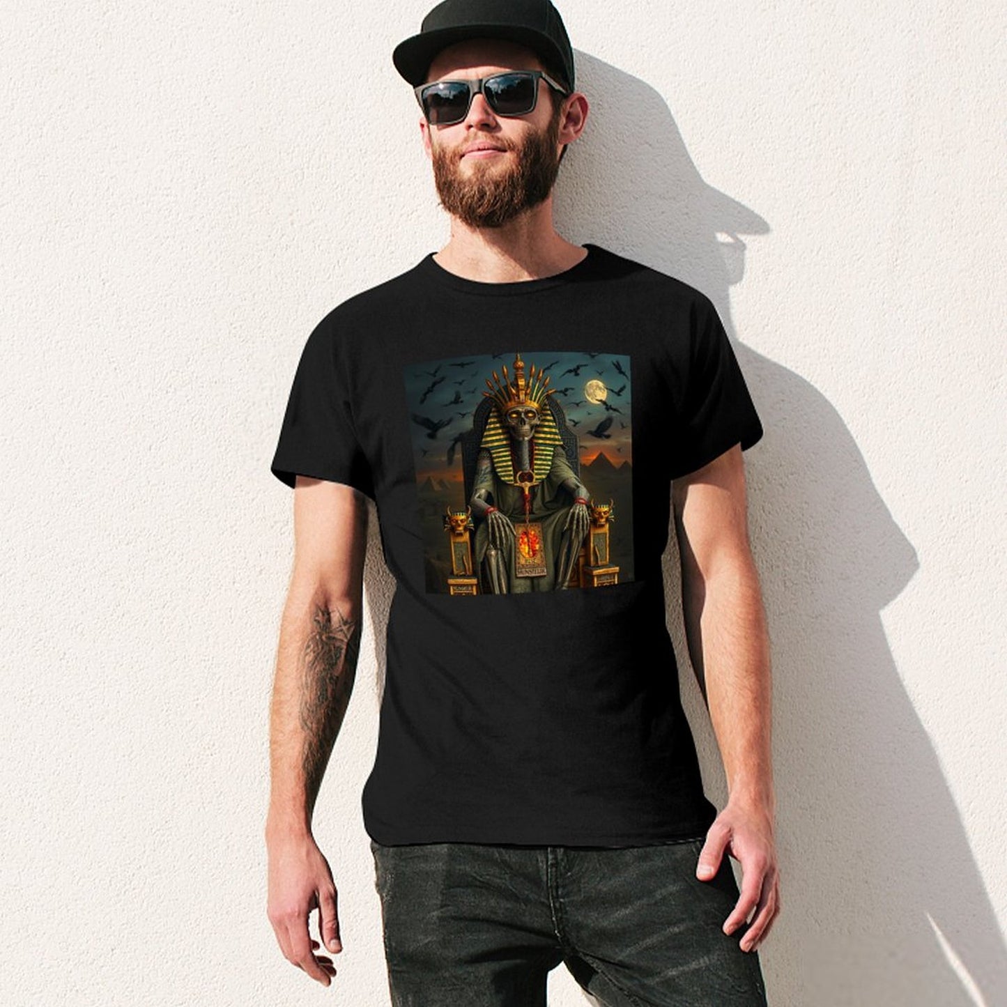 Munsieur Pharaoh's Reign Collection Men's Tee III (High Definition & Front Printing)