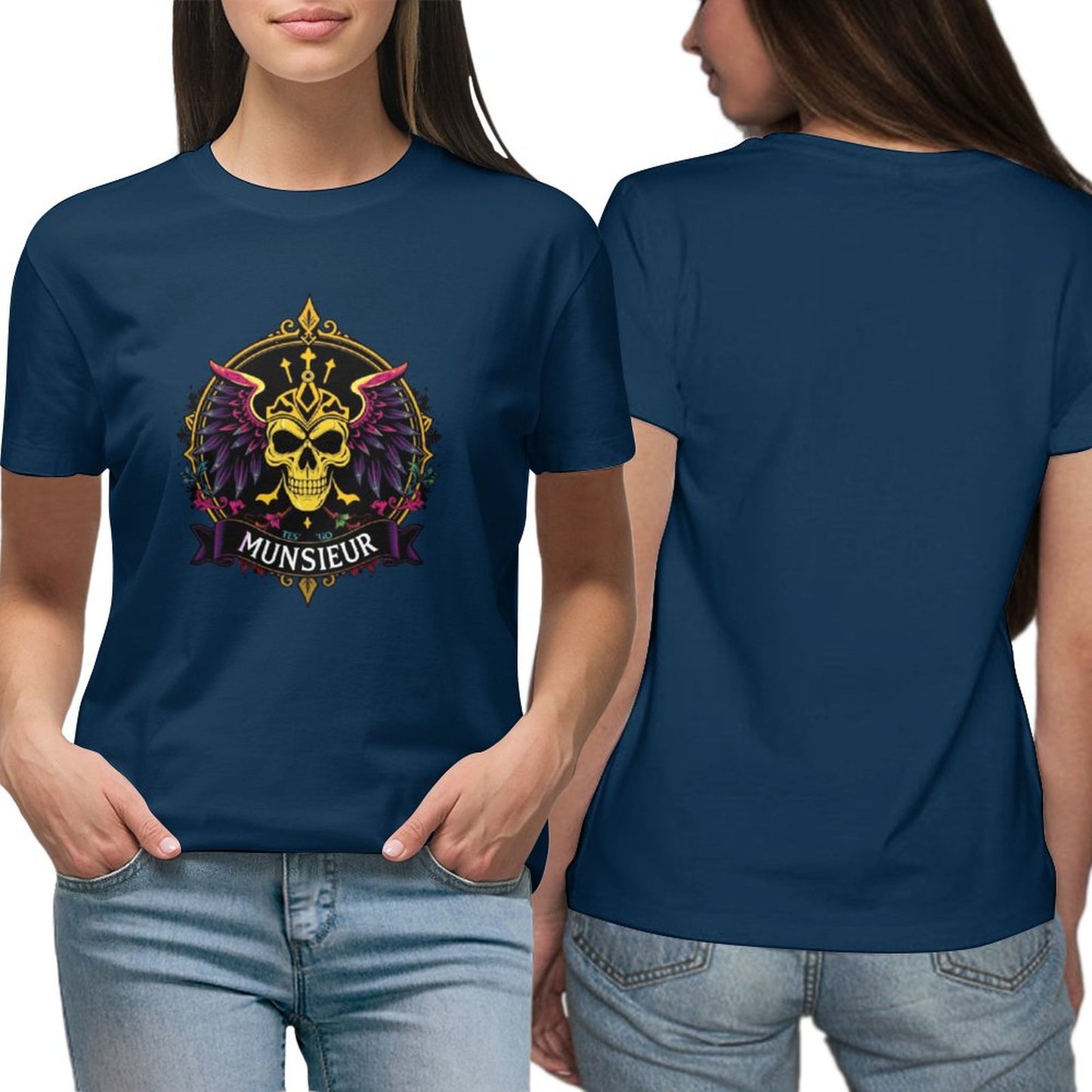 Munsieur T-Shirt for Women: Designed for Comfort, Made for Confidence for Her - Munsieur