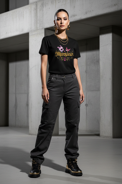 Munsieur T-Shirt for Women: Versatile, Timeless, and Ultra-Soft for Her