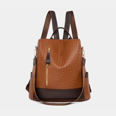 Stylish PU Leather Backpack for Everyday Adventures - Munsieur