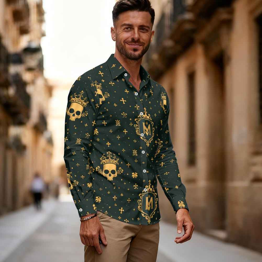 Men's long-sleeved shirts
