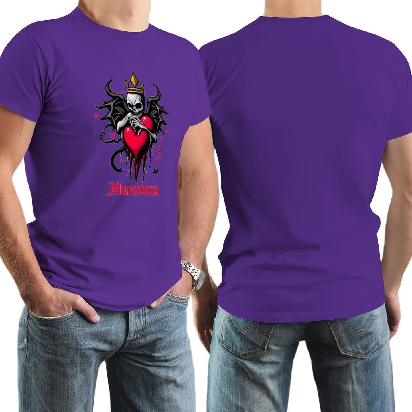 Munsieur Valentine's Day Collection "King of " Tee for Men