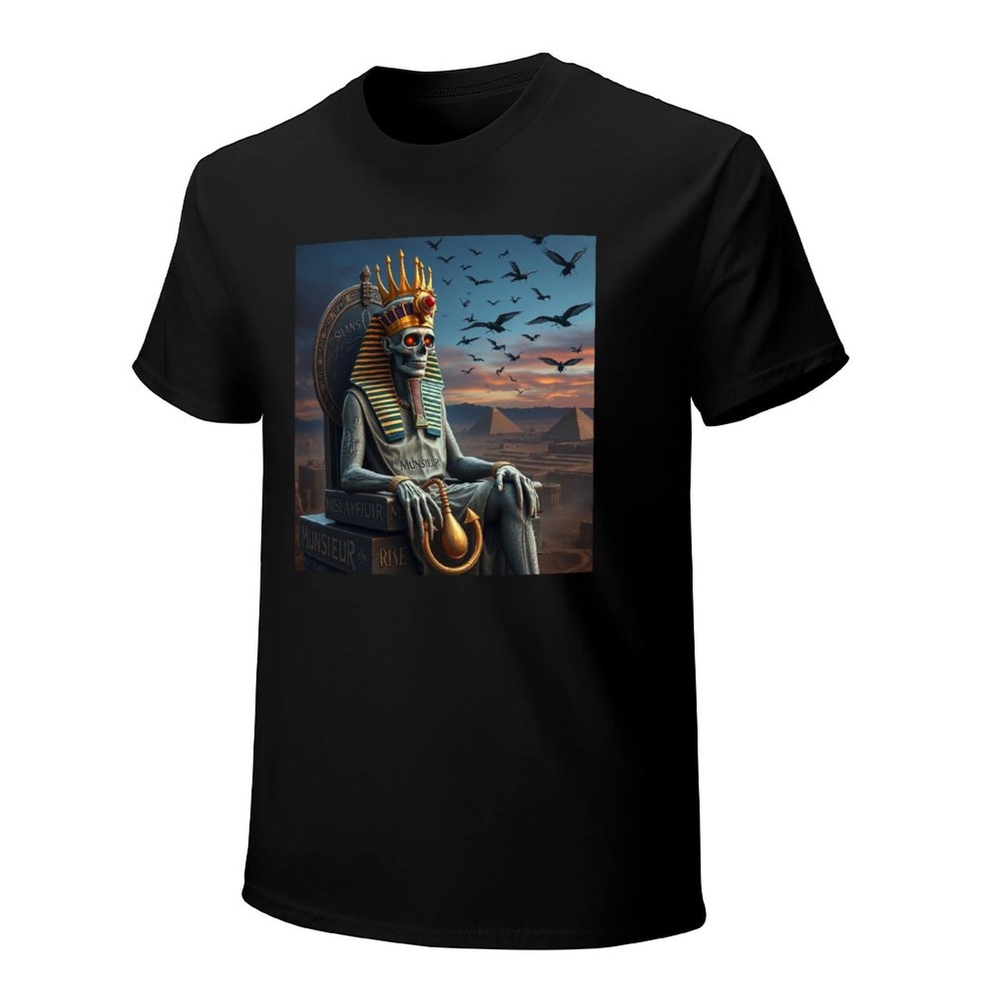 Munsieur Pharaoh's Reign Collection Men's Tee II (High Definition & Front Printing)