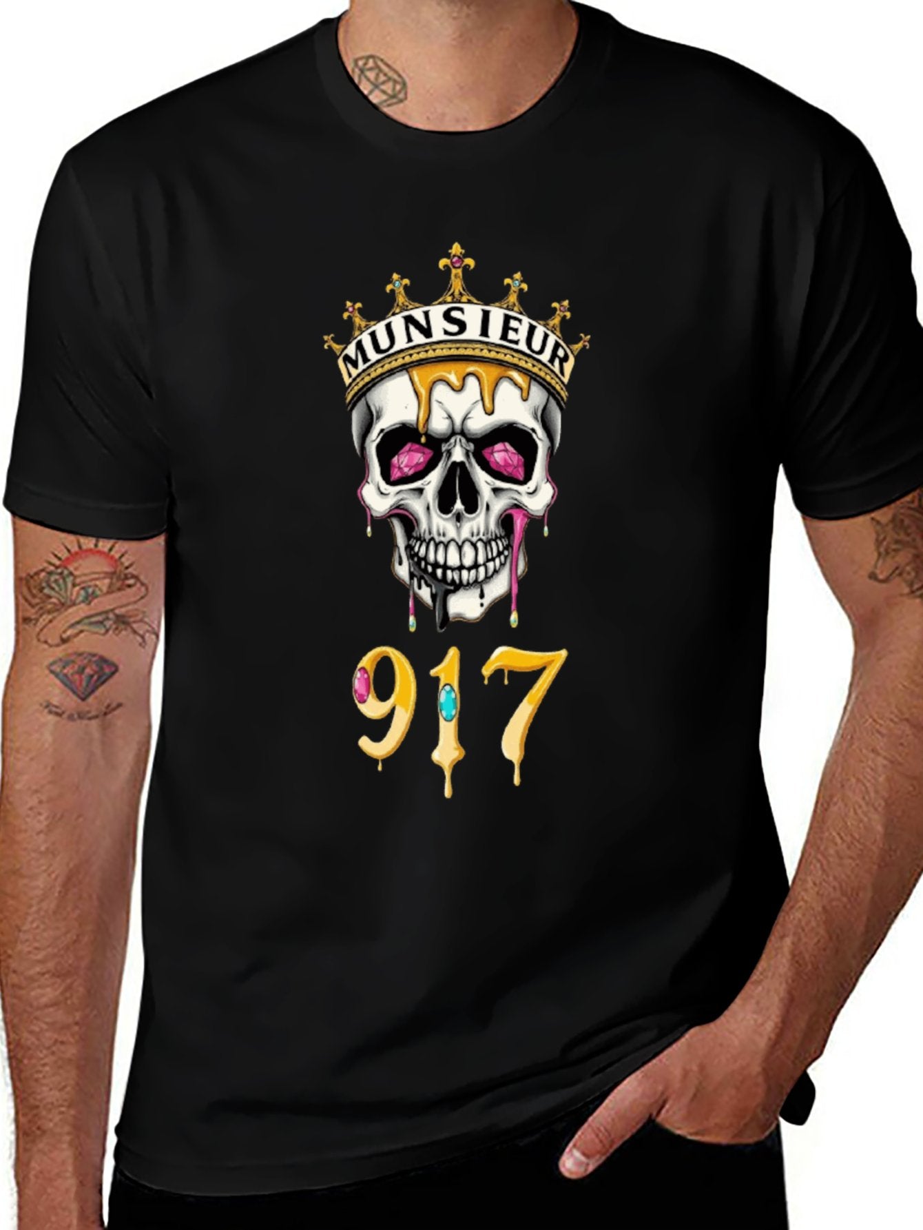 Men's Tee Munsieur Brand Signature Design
