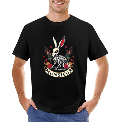 Munsieur Brand Tee "Rabbit FuFu" Streetwear Design Stylish Tee for Men