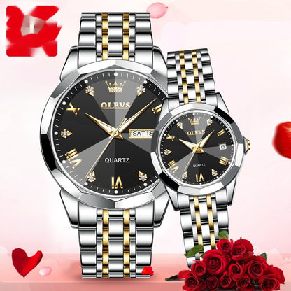 Watch Valentine's Day Gift Couple Watch His and Hers Set
